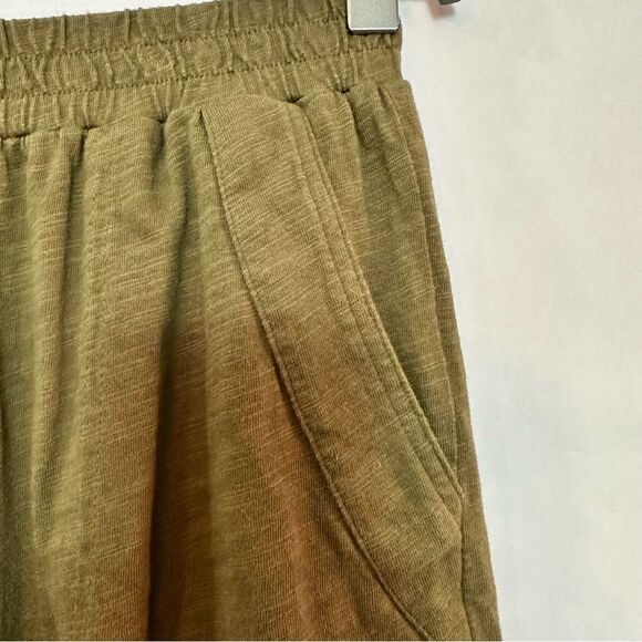 Umgee High Waist Dip Dye Fringe Ankle Pant 129 - Picture 3 of 4